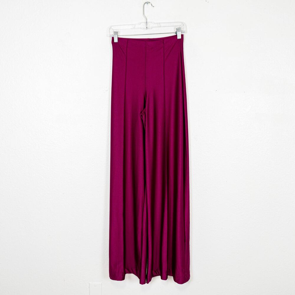 Ripley Rader SATEEN Stretch Wide Leg Pants Slate Magenta 3(M) - Picture 10 of 11